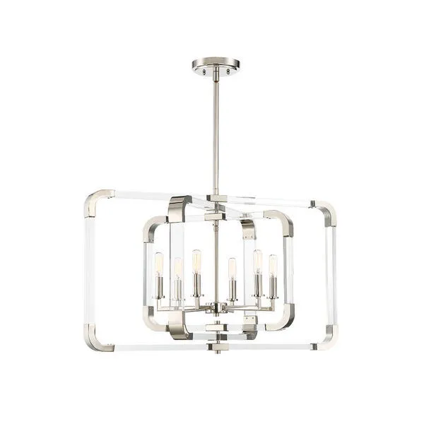 Product Image 1 for Rotterdam 6 Light Pendant from Savoy House 