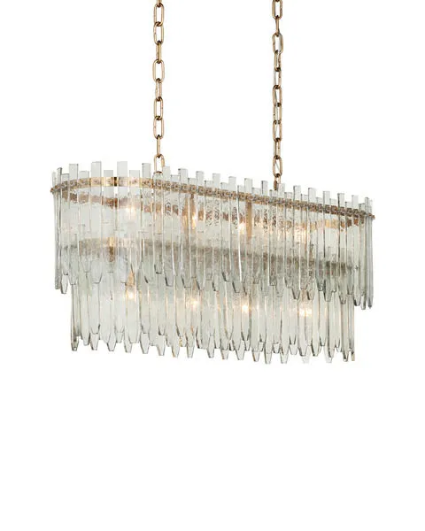 Product Image 1 for Electra Oval Chandelier from Currey & Company