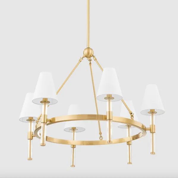 Product Image 6 for Janelle 6 Light Chandelier from Mitzi