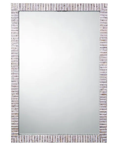 Product Image 1 for Marmont Mother of Pearl Rectangle Mirror from Jamie Young
