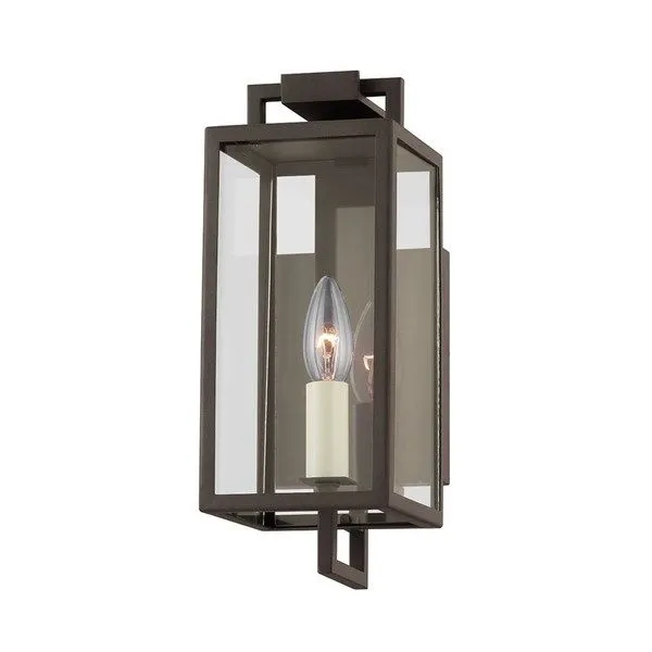 Product Image 1 for Beckham Textured Bronze Exterior Wall Sconce from Troy Lighting