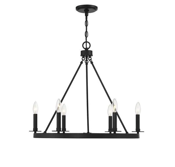 Product Image 12 for Georgie 6 Light Chandelier from Savoy House 