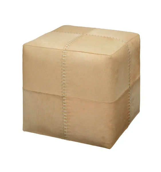 Product Image 1 for Small Hide Ottoman from Jamie Young