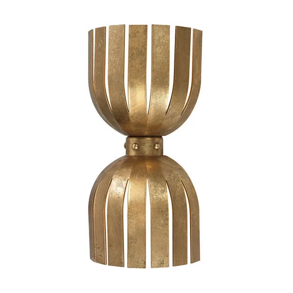 Product Image 1 for Olympia Double Wall Sconce In Gold Leaf from Elk Home