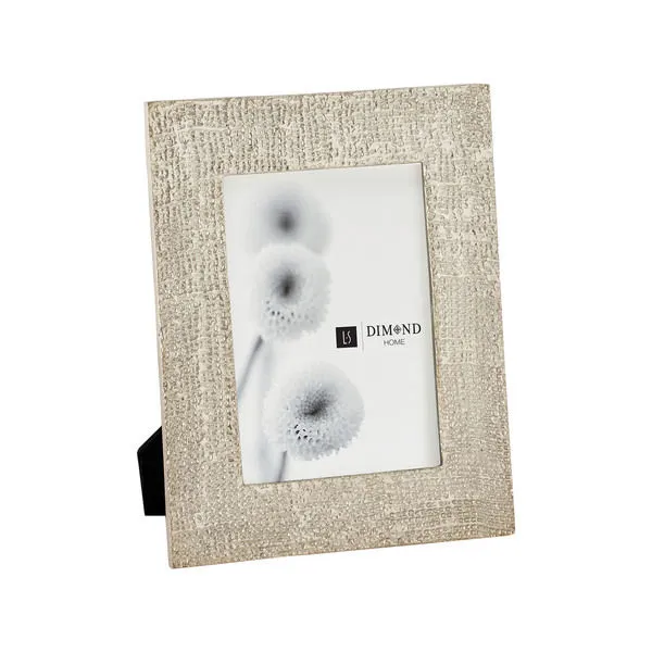 Product Image 1 for Ripple Texture Photo Frame In Silver from Elk Home