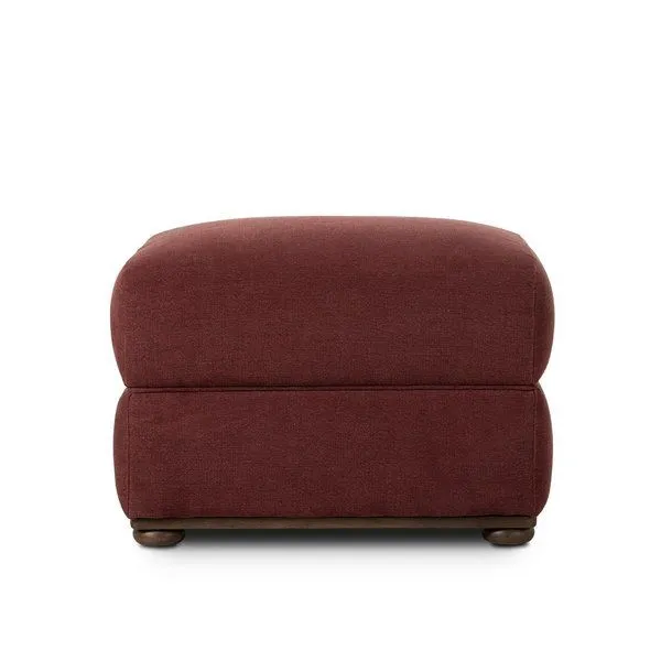 Product Image 1 for Solae Ottoman Broadway Bordeaux from Four Hands