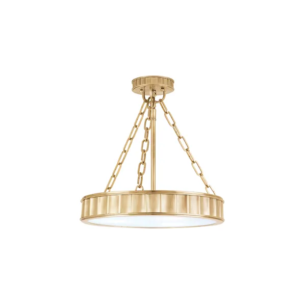 Product Image 1 for Middlebury 3 Light Semi Flush from Hudson Valley