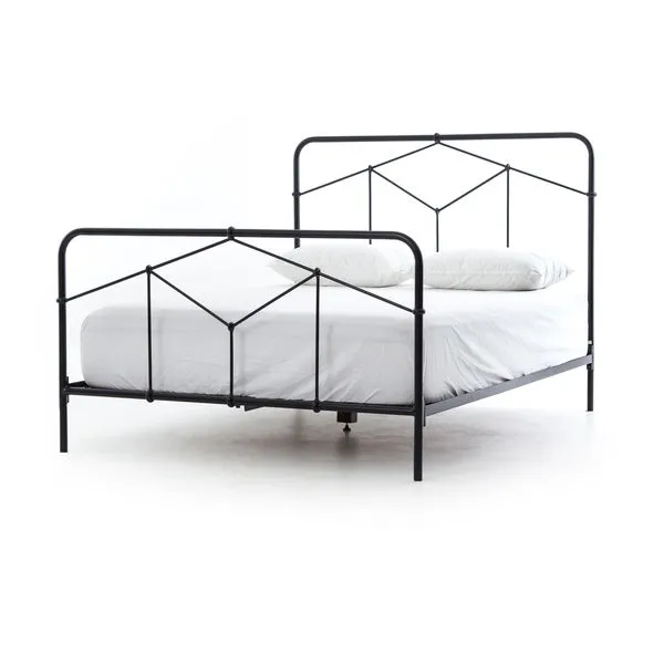 Product Image 10 for Casey Black Iron Bed from Four Hands