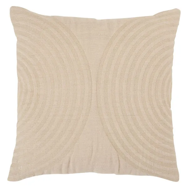 Product Image 6 for Lautner Light Taupe Geometric Polyester Throw Pillow from Jaipur 