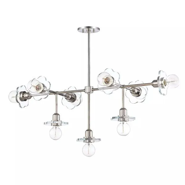 Product Image 1 for Alexa 9 Light Chandelier from Mitzi