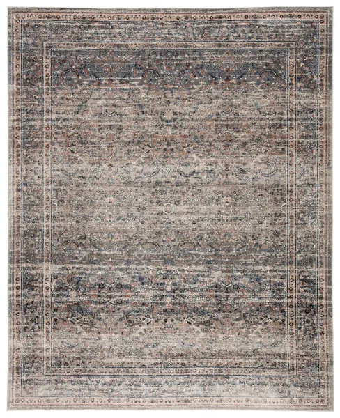 Product Image 2 for Lorraine Oriental Blue / Gray Runner Rug from Jaipur 