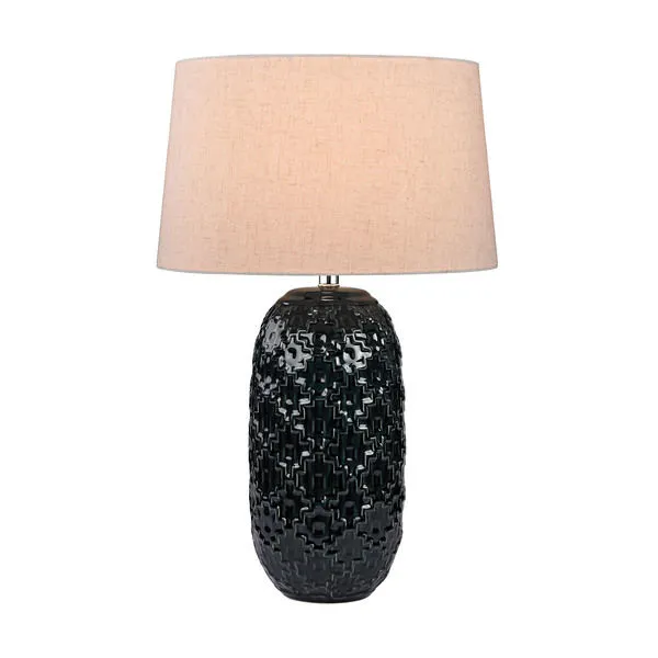 Product Image 1 for Teal Ceramic Bun Table Lamp from Elk Home