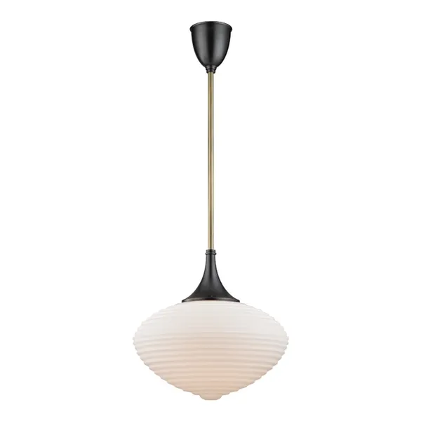 Product Image 1 for Knox 1 Light Pendant W/ Matte Opal Glass from Hudson Valley