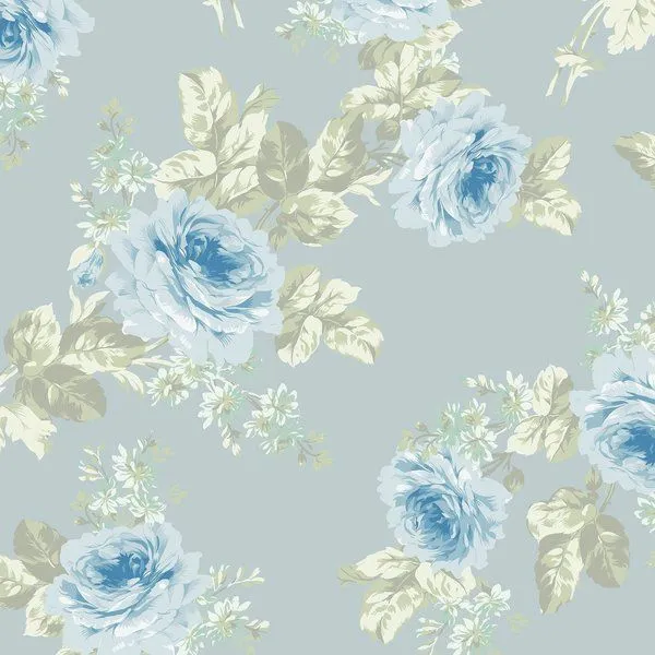 Product Image 1 for Rachel Ashwell Royal Bouquet Wallpaper from Graham & Brown