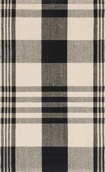 Product Image 2 for Village Collection Natural / Black Entry Rug from Loloi