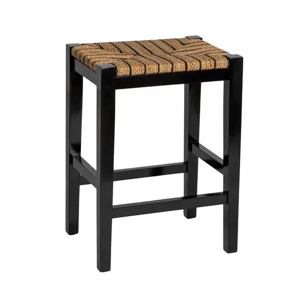Product Image 1 for Haven Mahogany Wood Stool from Creative Co-Op