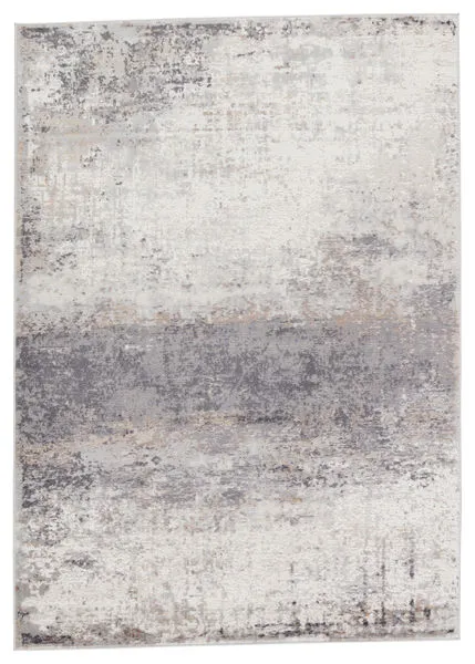 Product Image 4 for Delano Abstract Gray/ Ivory Rug from Jaipur 