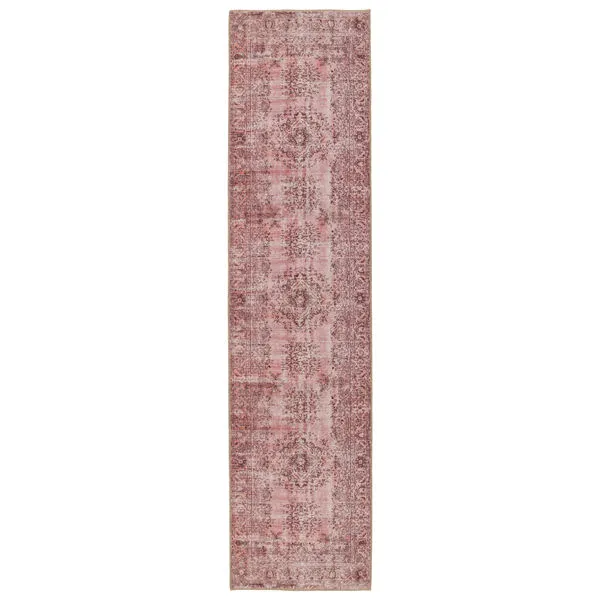 Product Image 8 for Berxley Medallion Rose/ Maroon Rug from Jaipur 