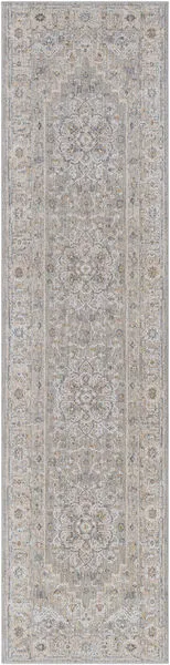 Product Image 1 for Avant Garde Woven Light Gray / Denim Rug - 2'7" x 10' from Surya