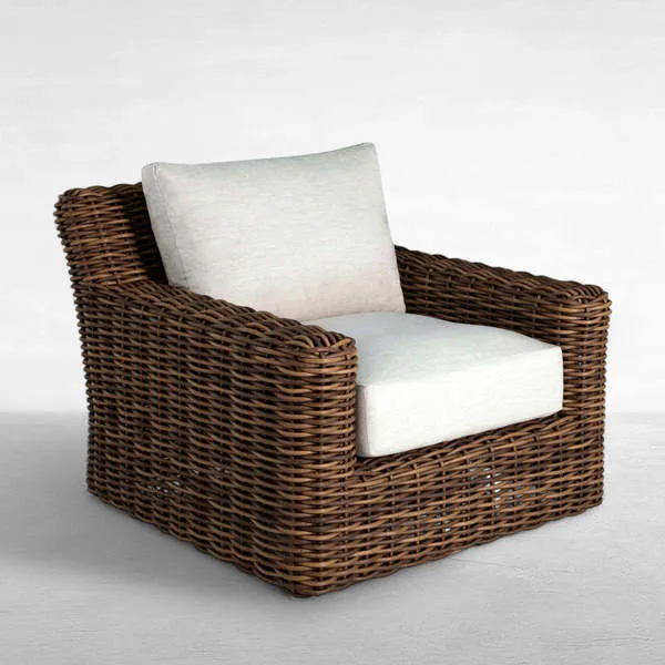 Product Image 1 for Montauk Resin Wicker Outdoor Swivel Lounge Chair from Summer Classics