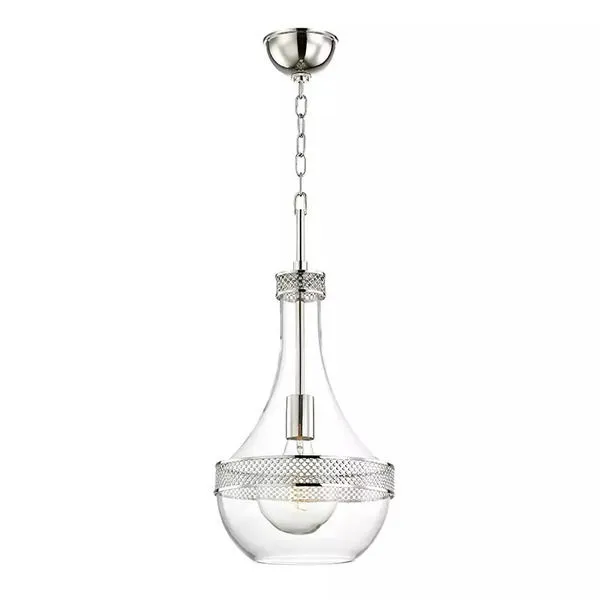 Product Image 1 for Hagen 1 Light Small Pendant from Hudson Valley