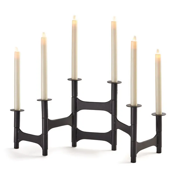 Product Image 1 for Barnes 6 Taper Linear Candelabra from Napa Home And Garden
