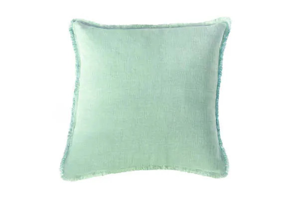 Product Image 4 for Mint Green Linen Pillow from Anaya Home