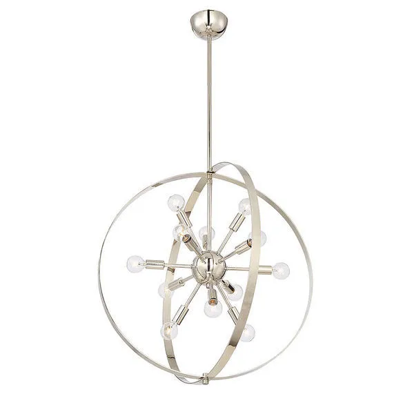 Product Image 1 for Marly 12 Light Chandelier from Savoy House 