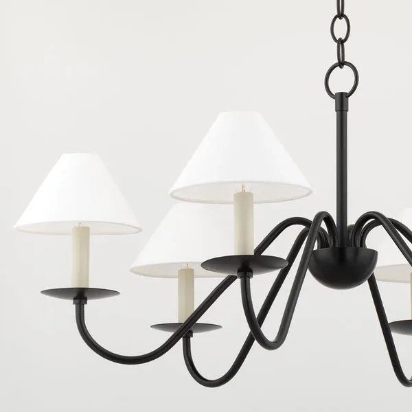 Product Image 3 for Lenore 6 Light Chandelier from Mitzi
