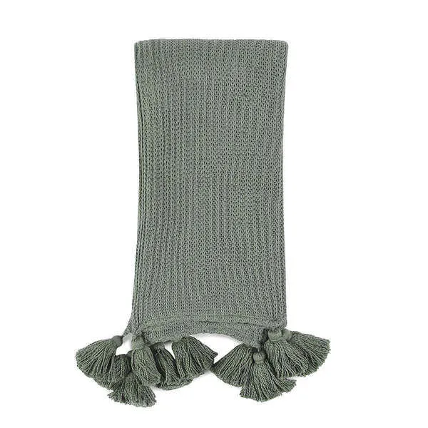 Product Image 2 for Kerith 100% Cotton 50"x 70" Throw Blanket Blanket from Classic Home Furnishings