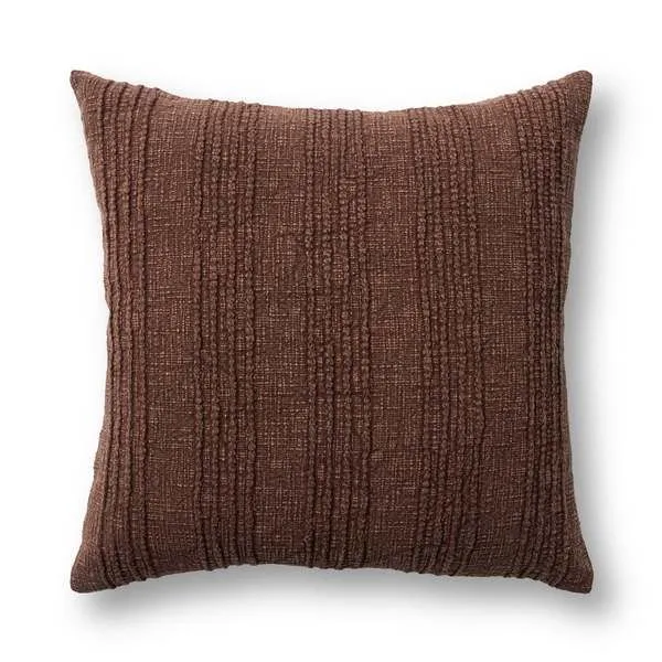 Product Image 1 for Gratitude Mahogany Cotton Fabric Throw Pillow from Classic Home