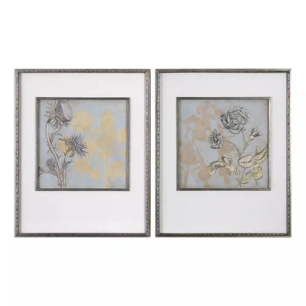 Product Image 1 for Uttermost Shadow Florals Prints S/2 from Uttermost