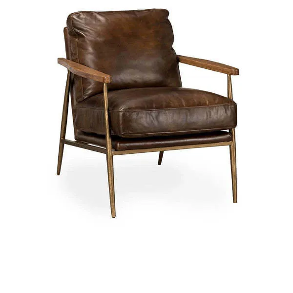 Product Image 1 for Arnold Leather Club Chair from Classic Home Furnishings