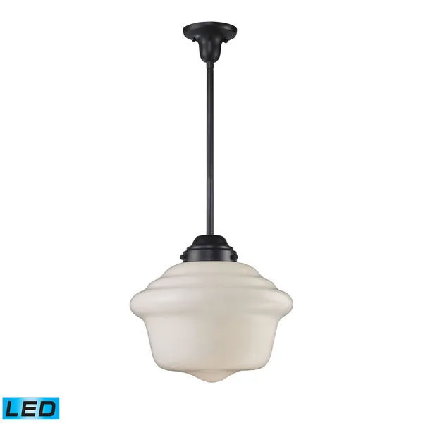Product Image 2 for Schoolhouse 1 Light Pendant In  from Elk Lighting