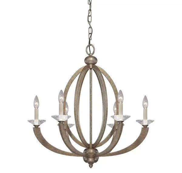Product Image 2 for Forum 6 Light Chandelier from Savoy House
