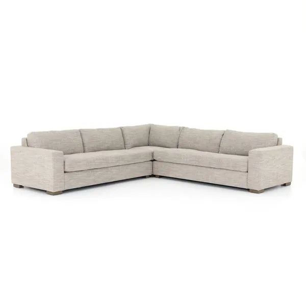 Product Image 9 for Boone 3 Piece Large Corner Sectional from Four Hands