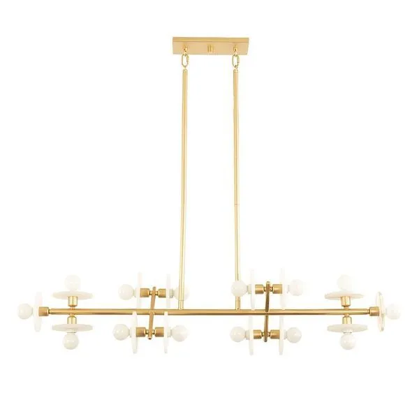 Product Image 1 for Amani 14-Light Linear Chandelier from Savoy House 