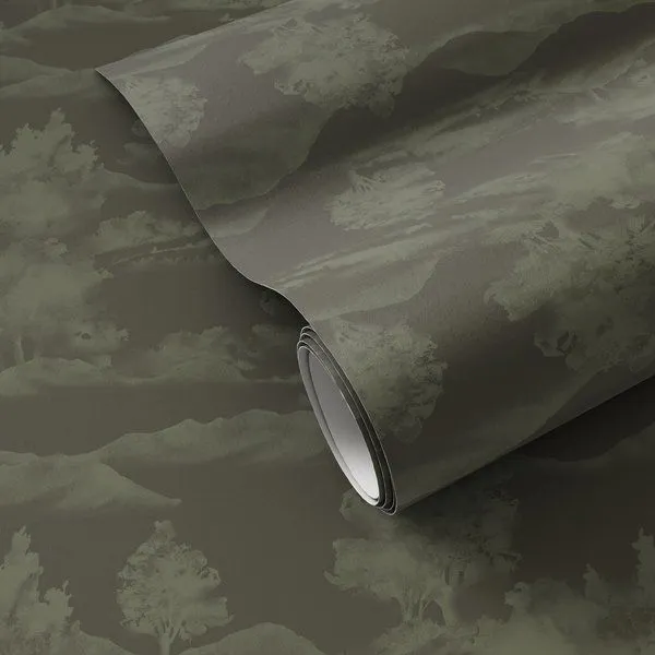 Product Image 1 for Abundance Olive Night Wallpaper from Four Hands