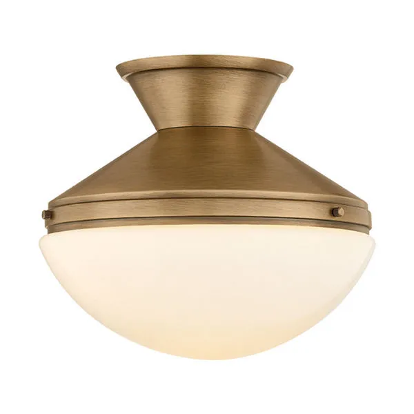 Product Image 1 for Esther 1-Light Semi Flush from Mitzi