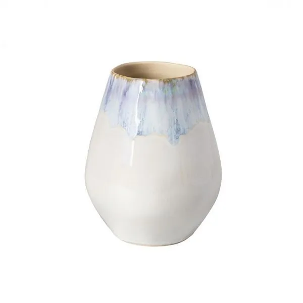 Product Image 1 for Brisa Medium Oval Ceramic Stoneware Vase - Ria Blue from Costa Nova