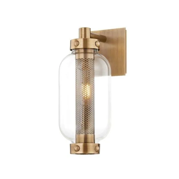 Product Image 1 for Atwater Patian Brass 1-Light Exterior Wall Sconce from Troy Lighting