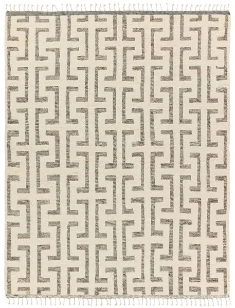 Product Image 1 for Semra Global Hand-Knotted Geometric Cream/ Gray Rug - 18" Swatch from Jaipur