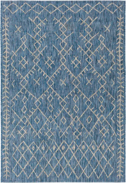 Product Image 7 for Eagean Dark Blue / Light Gray Indoor / Outdoor Rug from Surya