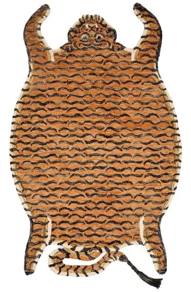 Product Image 4 for Fante Loloi X Justina Blakeney Collection Tangerine Rug - 4'0" X 6'0" from Loloi