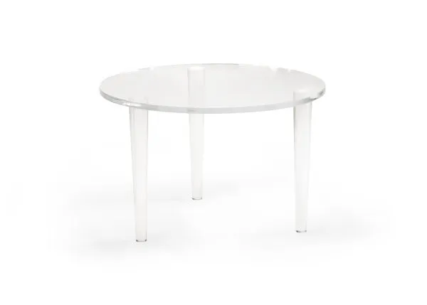 Product Image 1 for Round Acrylic Coffee Table from Chelsea House