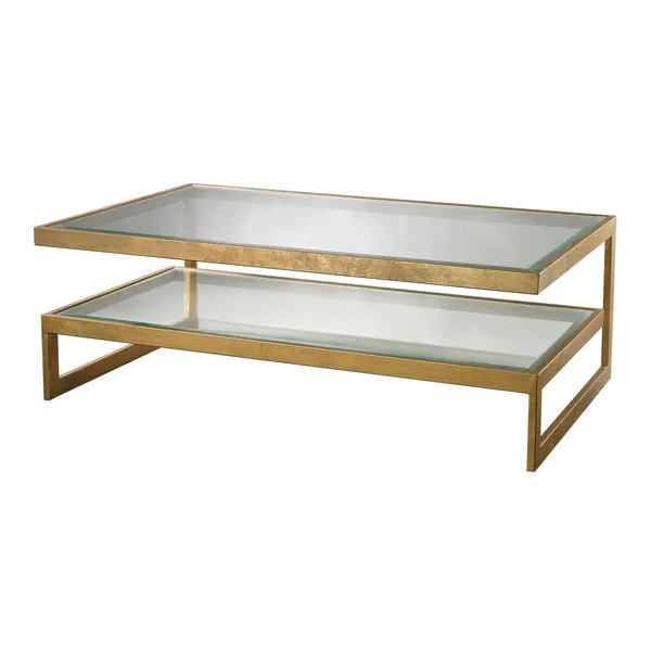 Product Image 1 for Key Coffee Table In Gold Leaf from Elk Home
