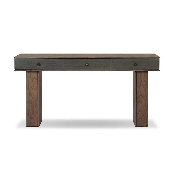 Product Image 1 for Soloman Stained Saddle Brown Console Table from Four Hands