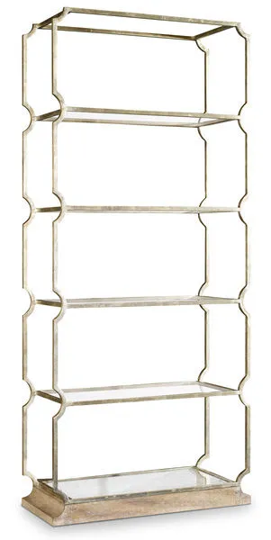 Product Image 3 for Melange Carter Metal Etagere from Hooker Furniture