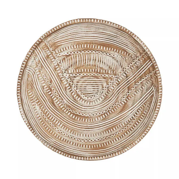 Product Image 4 for Tan Medallion Wall Hanging from Accent Decor