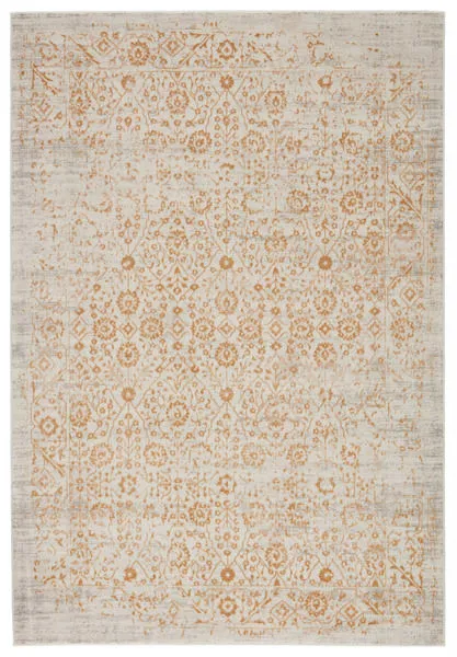 Product Image 9 for Jasiel Trellis Gold/ Light Gray Rug from Jaipur 